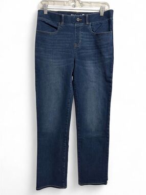Women’s Dark Blue Straight Leg Jeans